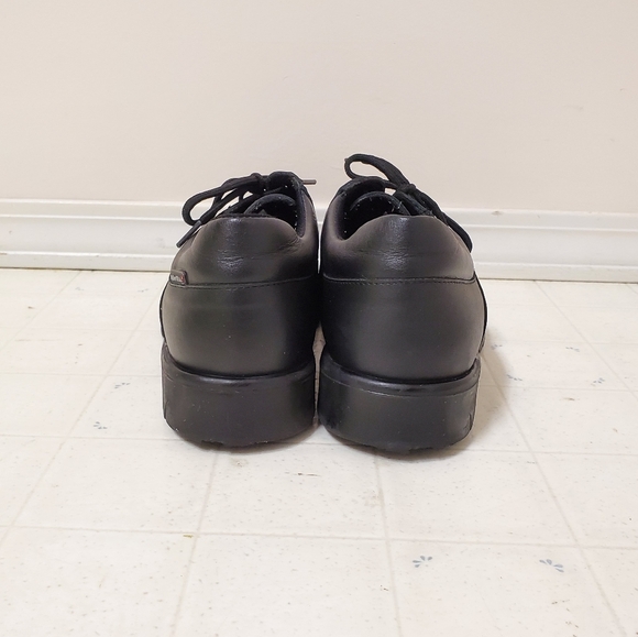 Mellow Walk Black Dressy Safety Shoes - Picture 5 of 10